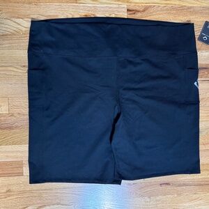 NWT Superfit Hero Superhold Pocket Bike Shorts Black Size 3X